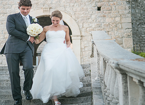 Wedding in old city